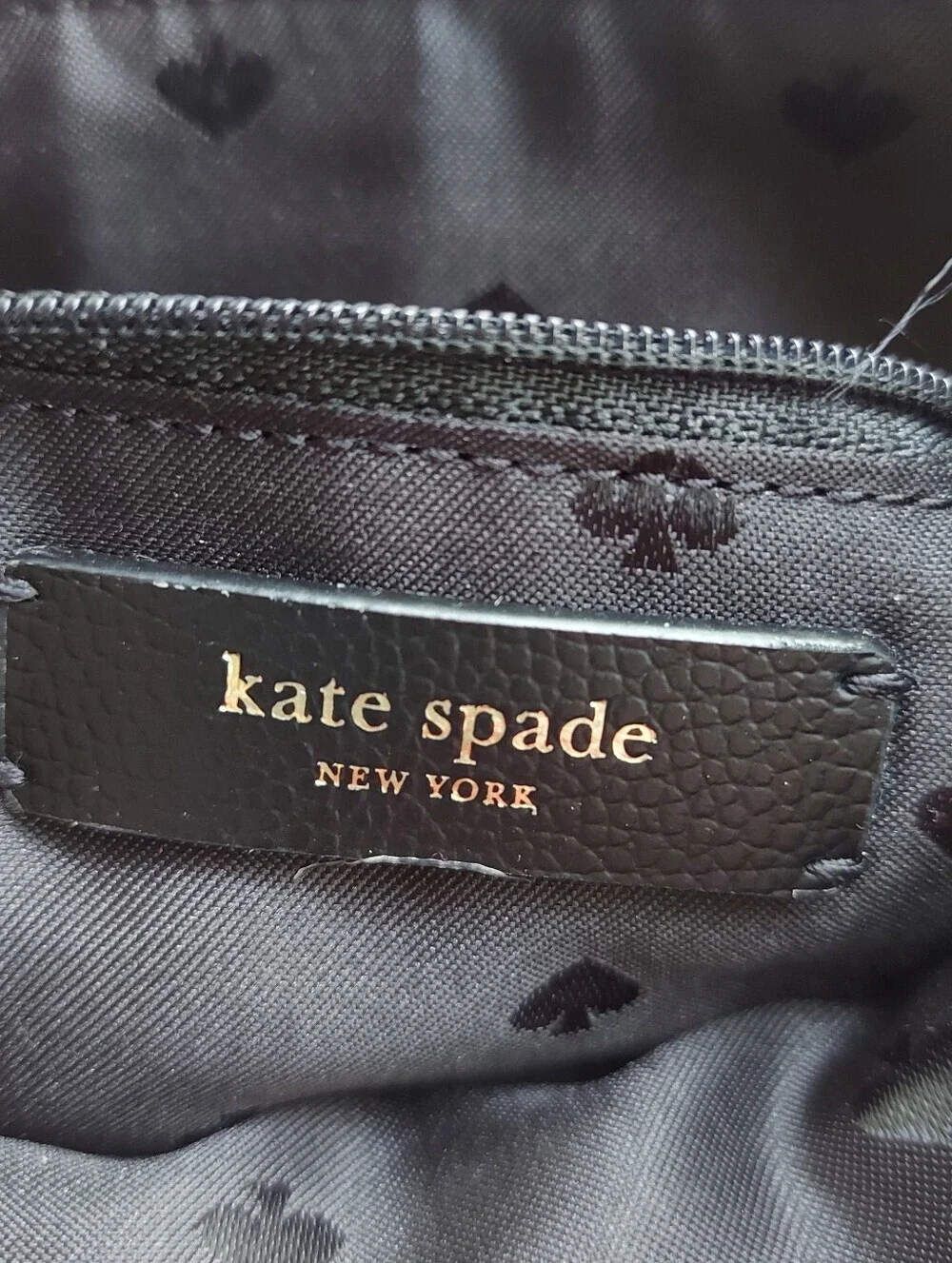 kate spade dusty rose nylon crossbody with black strap